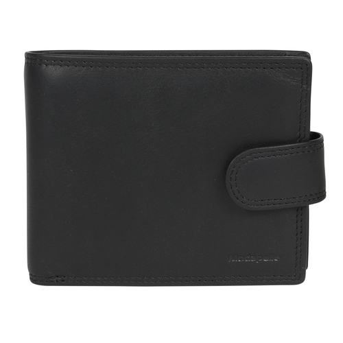Black Vintage Leather Wallet
