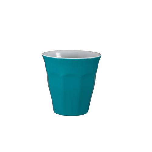 Melamine Teal Cafe Cup