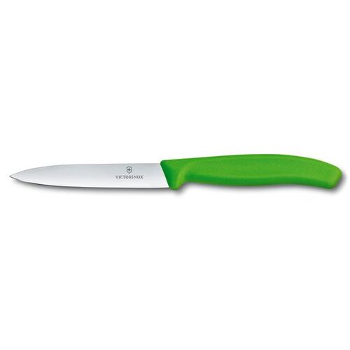 Swiss Classic Green 10cm Pointed Blade Paring Knife