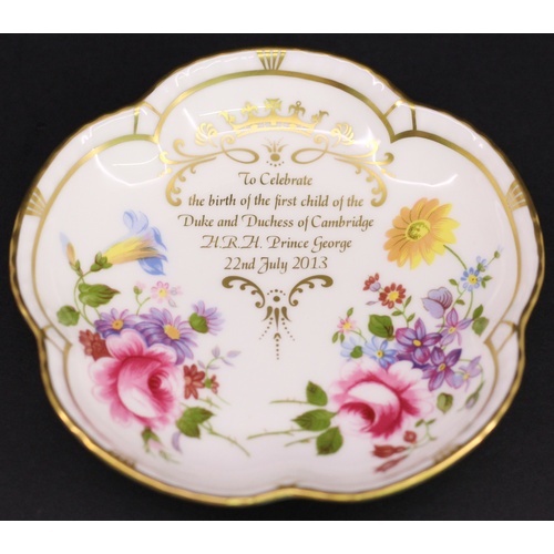 Celebrating the birth of the First child of the Duke and Duchess of Cambridge Trinket Dish - CLEARANCE