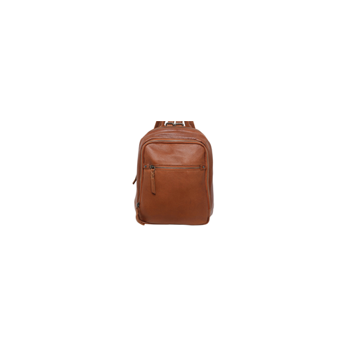 Luxury Soft Leather Tan Backpack