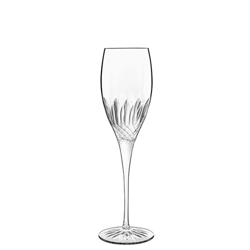 Diamante Collection 220ml Set of 4 Titanium Reinforced Prosecco/Flute Glasses