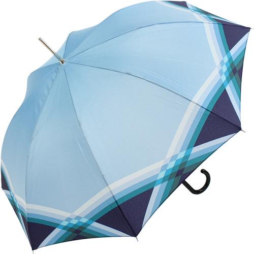Doppler Carbonsteel Automatic Cross Over Blue Umbrella