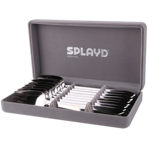 Luxury Stainless Steel Mirror Set of 8 Splayd Utensils