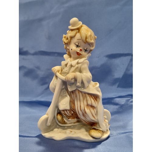 Florence Giuseppe Armani Clown With Scooter Figurine 7509L