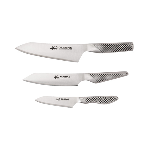 GLOBAL® 40th Anniversary 3 Piece Knife Set