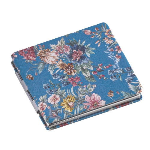 Botanical Blooms Blue Compact Mirror