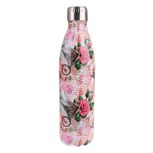 Parisian Dreams Stainless Steel 750ml Double Wall Insulated Drink Bottle