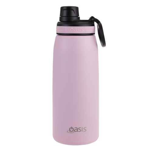 Carnation 780ml Stainless Steel Double Wall Insulated Sports Bottle with Screw Cap