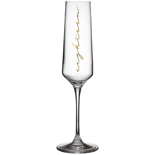 Celebration Eighteen 215ml Champagne Glass
