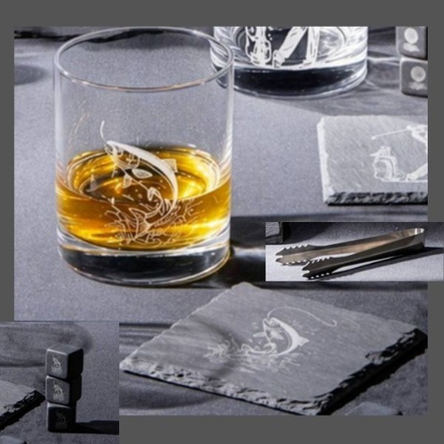 Tempa 9 Piece Whisky Business 350ml Fishing Whisky Set
