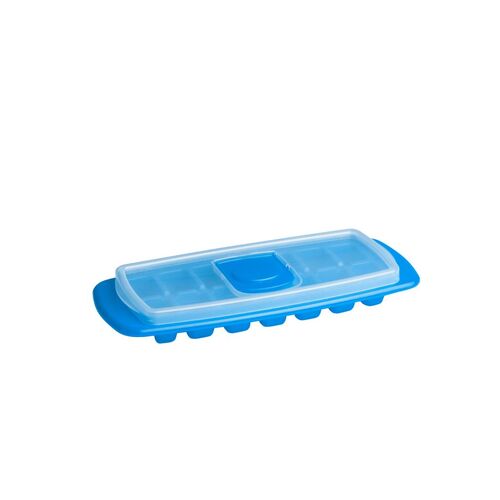 Blue Ice Cube Tray with Lid