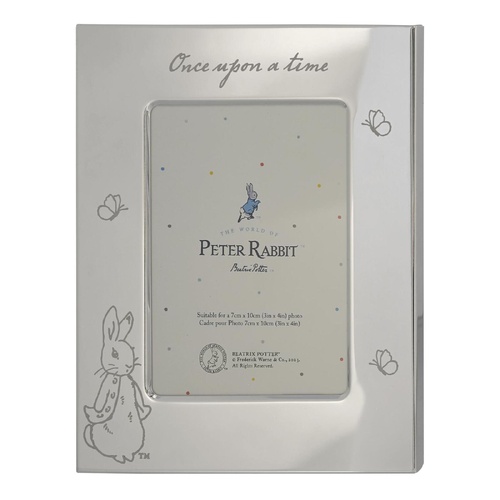 Beatrix Potter Silver-plated 'Peter Rabbit' Baby Photo Frame