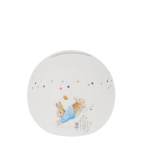 Beatrix Potter 8cm Peter Rabbit Sphere Money Box