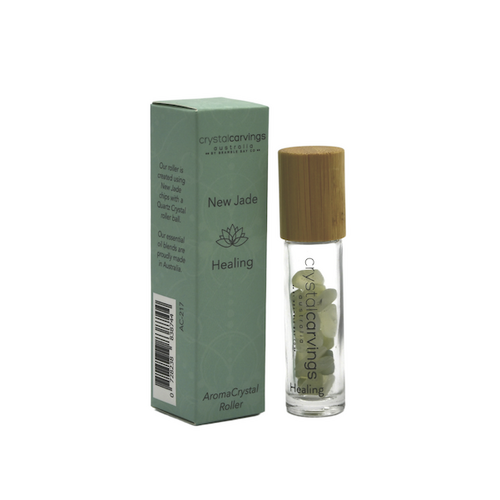 Crystal Carvings Healing/New Jade AromaCrystal Roller