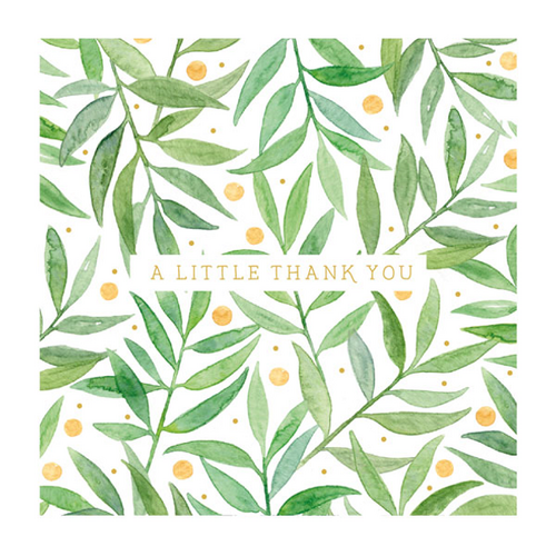 'A Little Thank You' Card