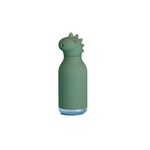 Asobu Green Dinosaur Bestie 460ml Vacuum Insulated Bottle