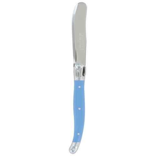 Laguiole Debutant Stainless Steel/Cornflower Blue Butter Knife