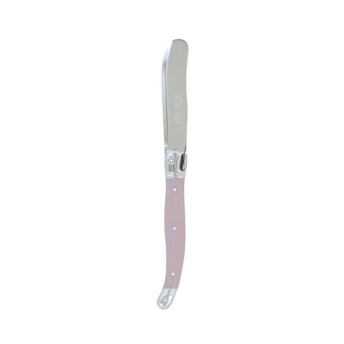 Laguiole Debutant Stainless Steel/Pink Butter Knife