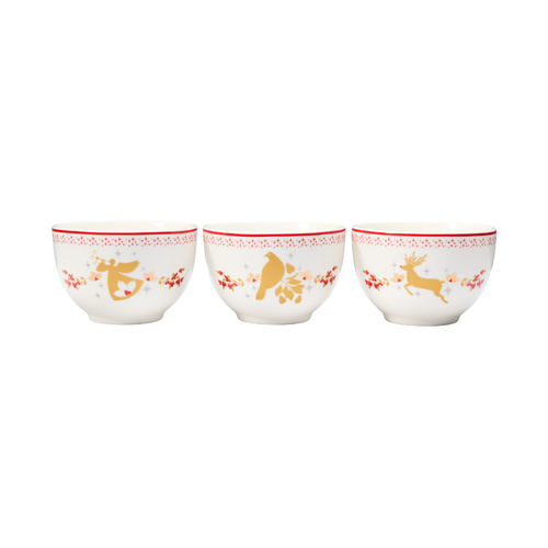Maxwell & Williams White Christmas 2026 Set of 3 Bowls