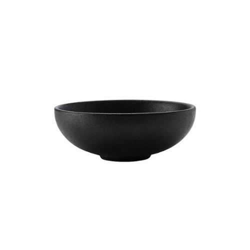 Caviar Black 11 x 4cm Porcelain Coupe Bowl
