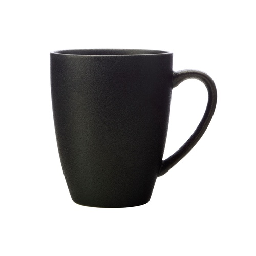 Caviar Black 400ml Porcelain Coupe Mug