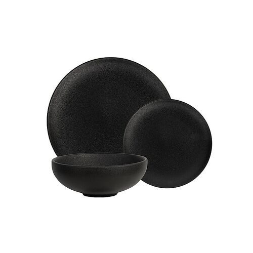 Maxwell & Williams Black Caviar 12 Piece Dinner Set