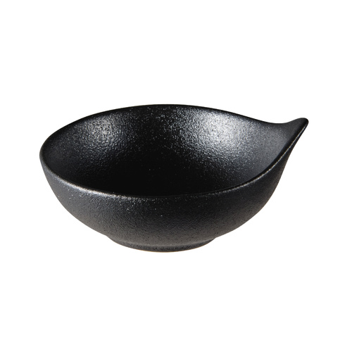 Maxwell & Williams Black Caviar Collection Handled Sauce Bowl
