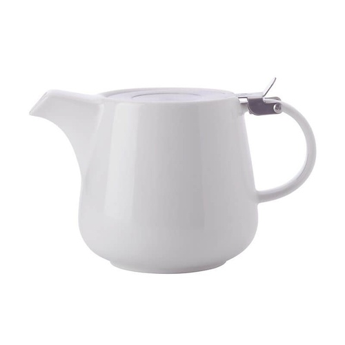 White Basics 1.2Litre Porcelain Teapot with Infuser