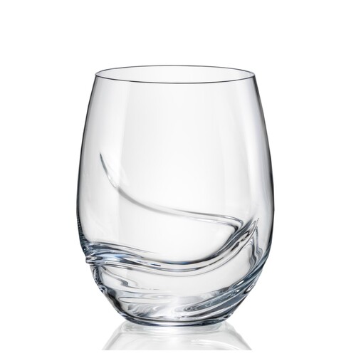 Bohemia Crystal Set of 2 Turbulence 500ml Tumblers Z.051.030
