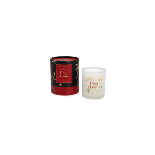 Merry Christmas Luxury 300gm (Frankincense) Candle