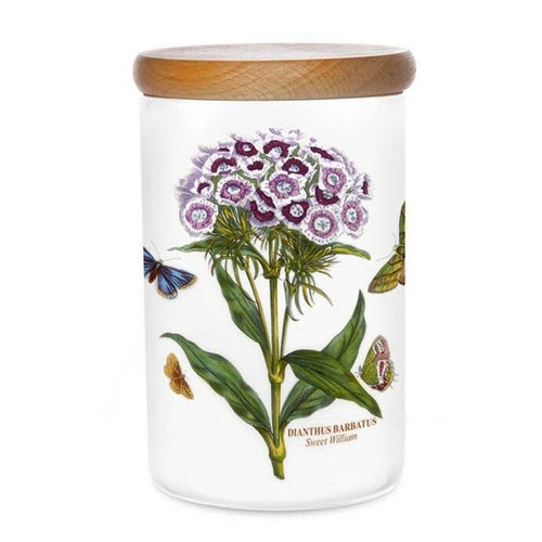 Portmeirion Botanic Garden Sweet William (Dianthus barbatus) 18cm/7" Airtight Jar
