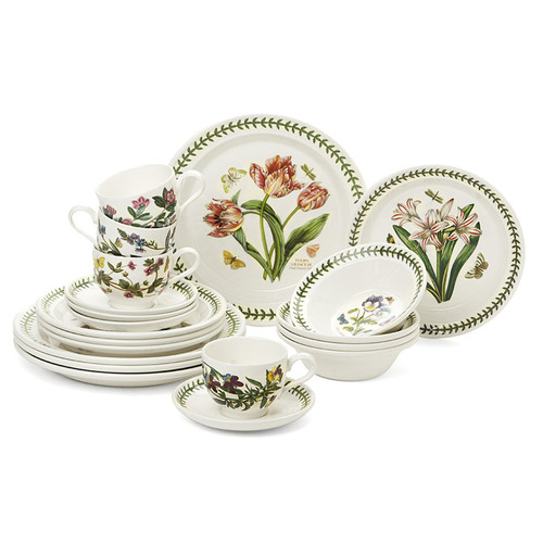 Portmeirion Botanic Garden 20 Piece Starter Dinner Set