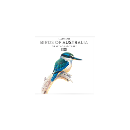 Jeremy Boot Birds of Australia 2026 Wall Calendar