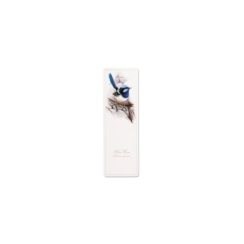 Jeremy Boot Australian Birds Bookmark - Blue Wren