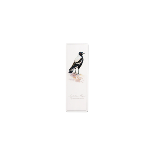 Jeremy Boot Australian Birds Bookmark - Magpie