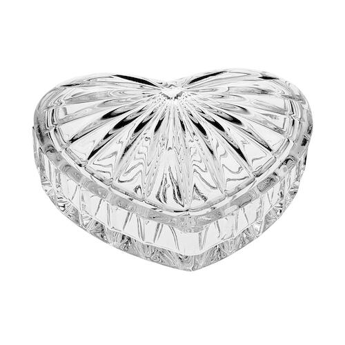 Bohemia Crystal 11cm (4.25") Heart Box Model 046.156