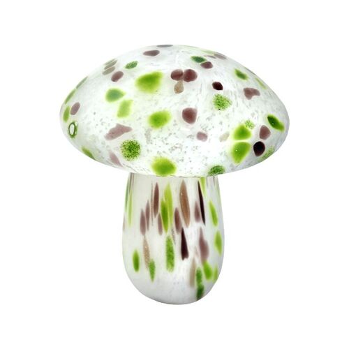 Coloured Glass Mushroom Ornament