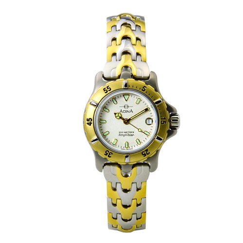Adina 'Amphibian' Quartz Analogue Dive Watch - CM114T1XB