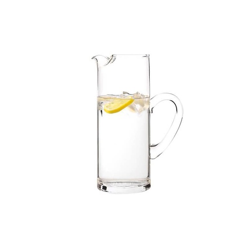 Diamante Cylindrical 1.5 litre Handmade Glass Water Jug