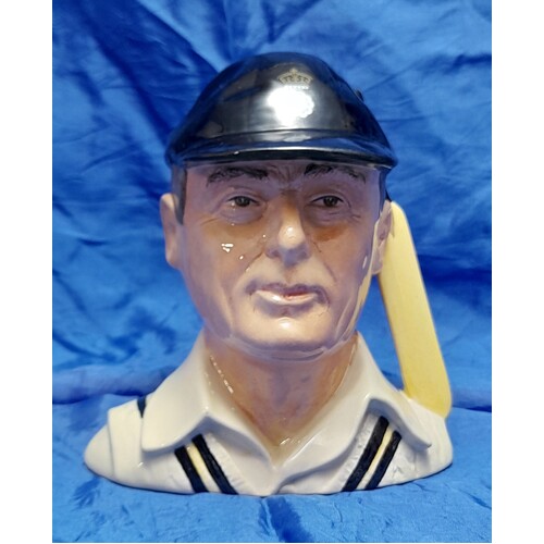 Royal Doulton The Hampshire Cricketer Small Character Jug D6739