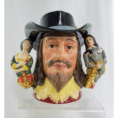 Royal Doulton King Charles I Large Character Jug D6917 Number 1030