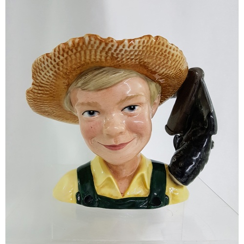 Royal Doulton Huckleberry Finn Small Character Jug D7177