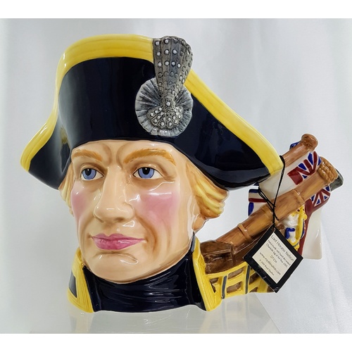 Lord Horatio Nelson Large Character Jug D7236
