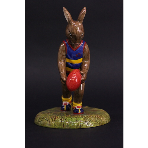 Royal Doulton Aussie Rules Bunnykins Figurine DB508 with Certificate - CLEARANCE