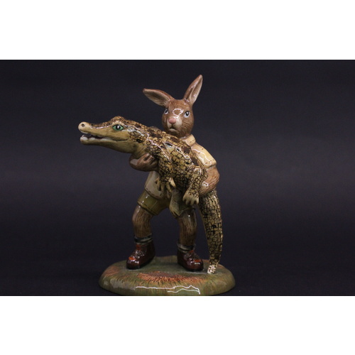 Royal Doulton Crocodile Hunter Bunnykins Figurine DB513