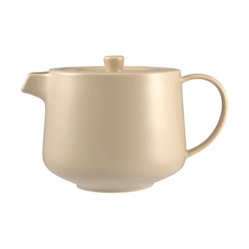 Maxwell & Williams Cafe Life 500ml Sand Porcelain Teapot with Infuser