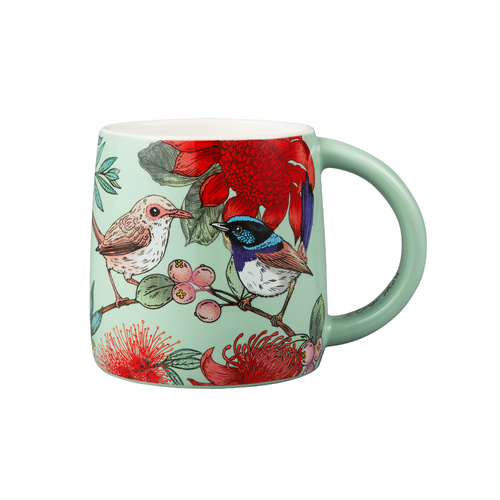Maxwell & Williams Eloise Short Native Grace Superb Fairy Wren Mug