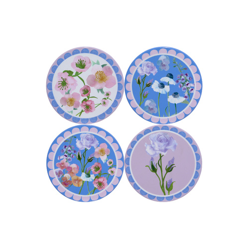 Maxwell & Williams Affection Collection Set of 4 Assorted Ceramic Coasters