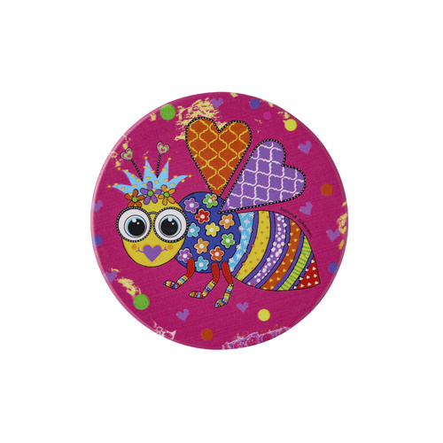 Maxwell & Williams Donna Sharam Kaleidoscope Buzz 10cm Ceramic Round Coaster